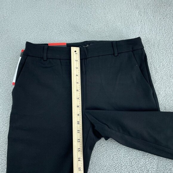 Dalia Womens Black Slim Fit Pants With Built-In Tummy Control Panel M NWT 3595 - Picture 8 of 11